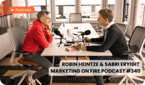 PODCAST MARKETING ON FIRE ROBIN Heintze UND SABRI ERYIGIT - GTD WENIGER STRESS